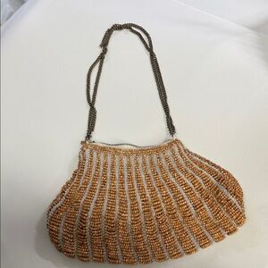 Cleobella Mariah Bag Neutral Natural Wood Bead Small Bag Purse